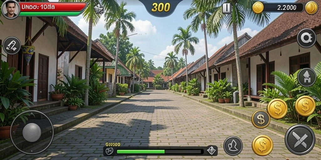 Fitur multiplayer yang memungkinkan bersaing dengan teman.