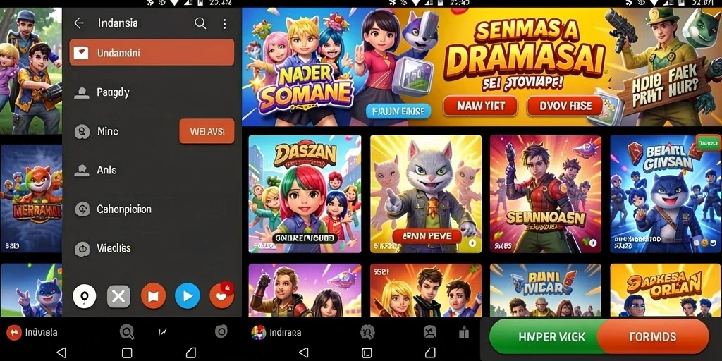 Berinteraksi dengan pemain lain dalam komunitas.