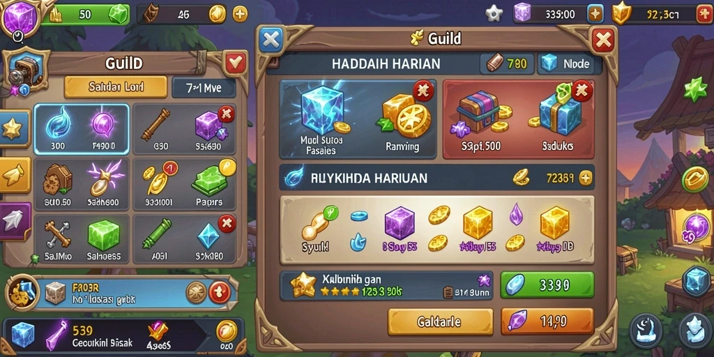Sistem reward yang menarik dan menguntungkan.