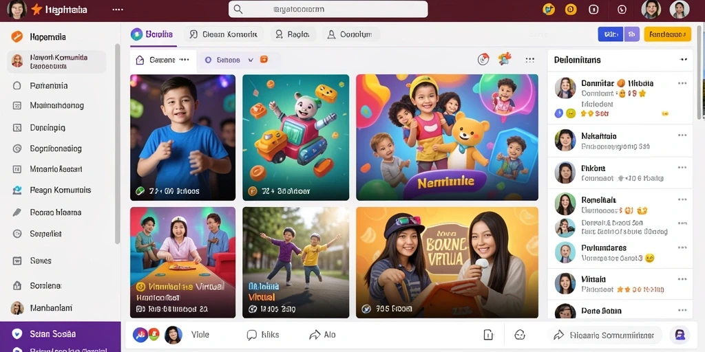 Screenshot menggambarkan level baru dalam permainan.