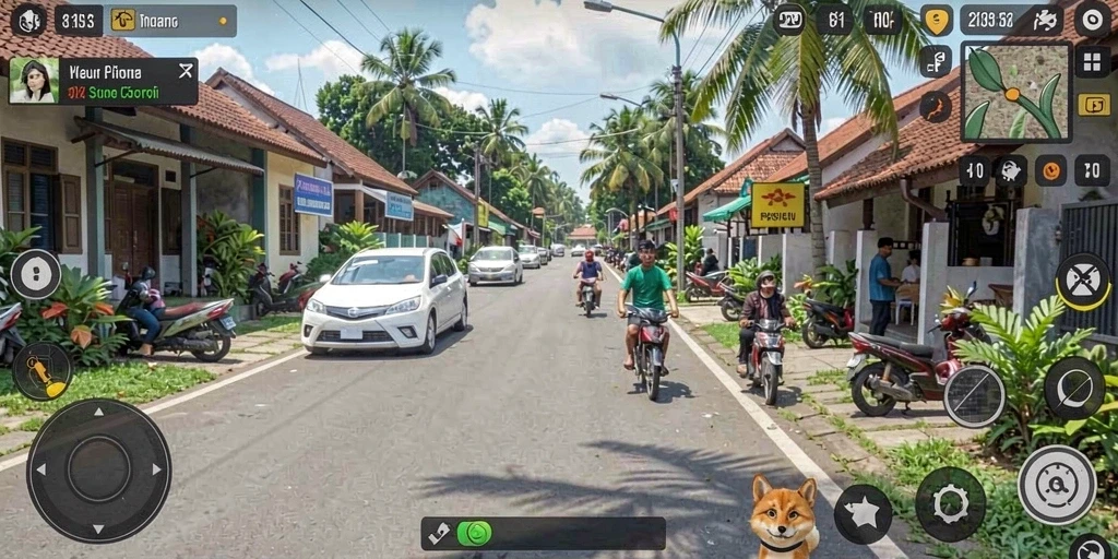 Komunitas aktif yang saling mendukung dan bersaing.