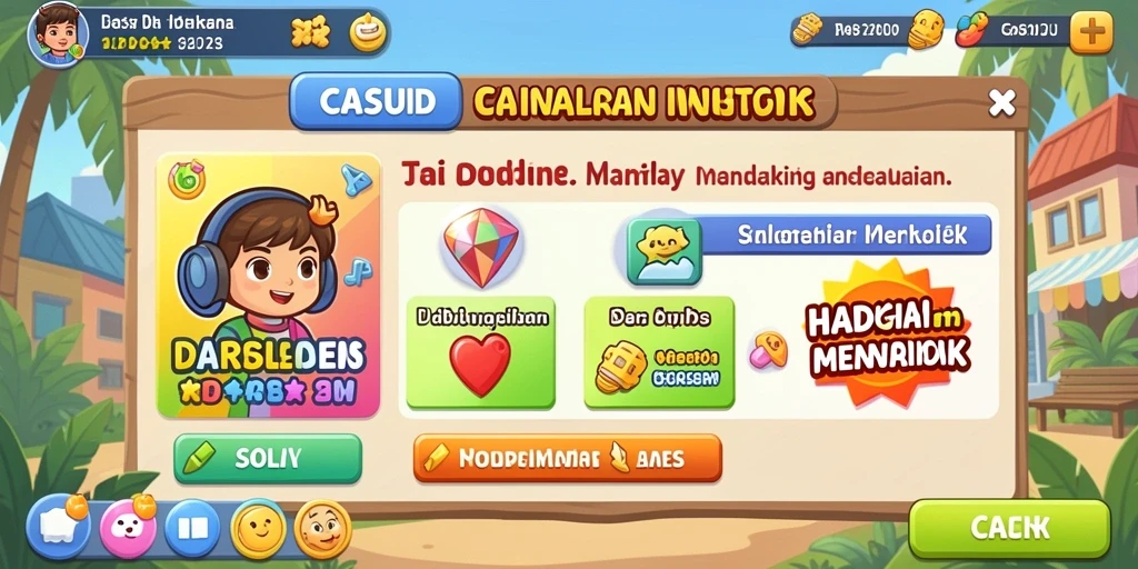 Grafis tinggi yang membuat bermain jadi menyenangkan.