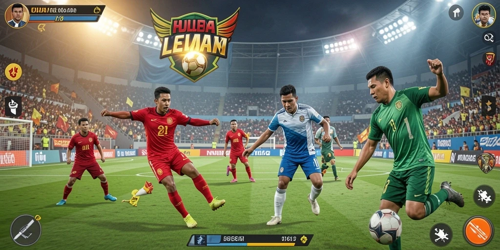 Grafis menawan dengan detail yang kaya.