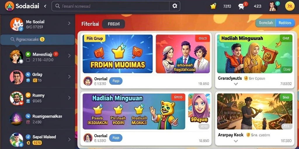 Tangkapan layar memperlihatkan grafis yang memukau dari game.