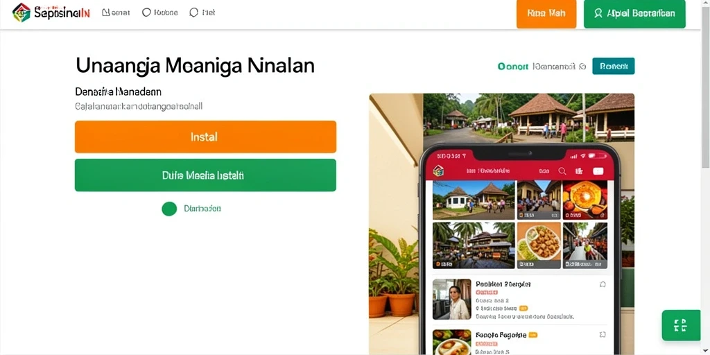 Menu navigasi yang mudah digunakan dan intuitif.