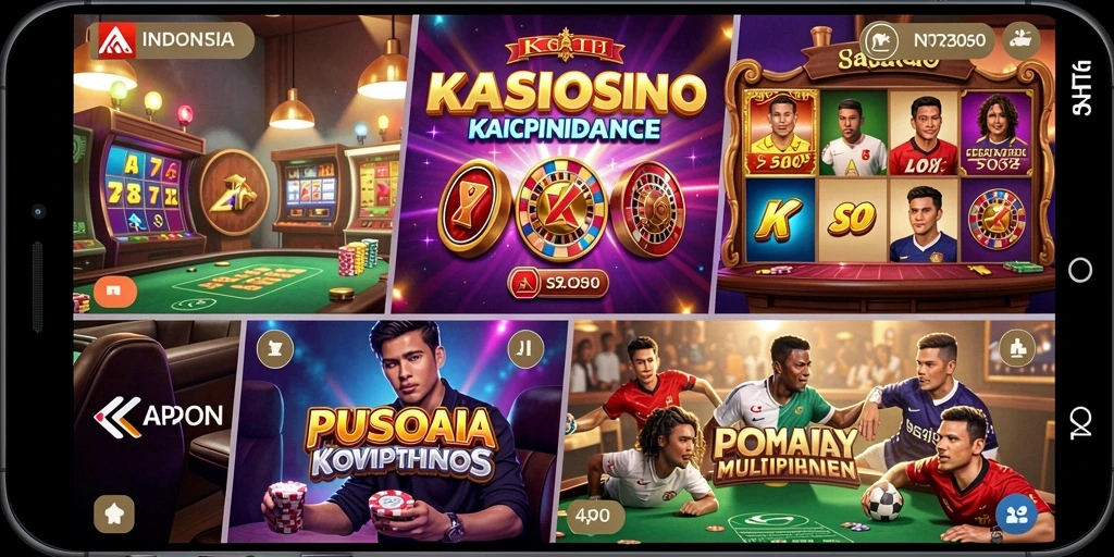 Karakter yang beragam untuk dipilih dan dimainkan.