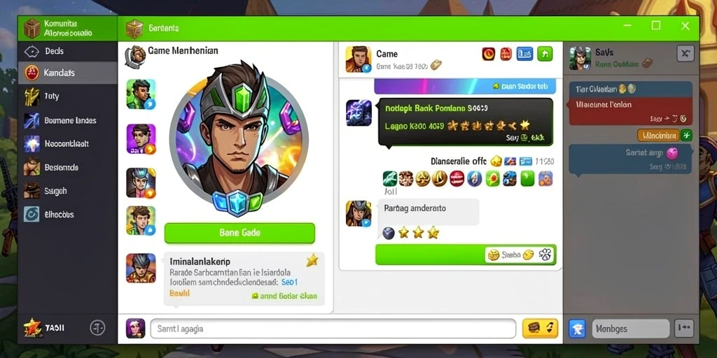 Sistem upgrade karakter yang intuitif dan menarik.